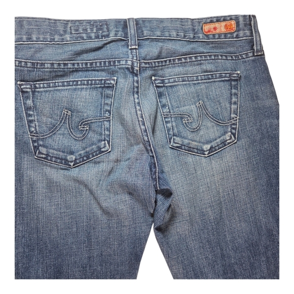 Ag Adriano Goldschmied The Tomboy Crop Jeans Size 28R - Picture 4 of 9